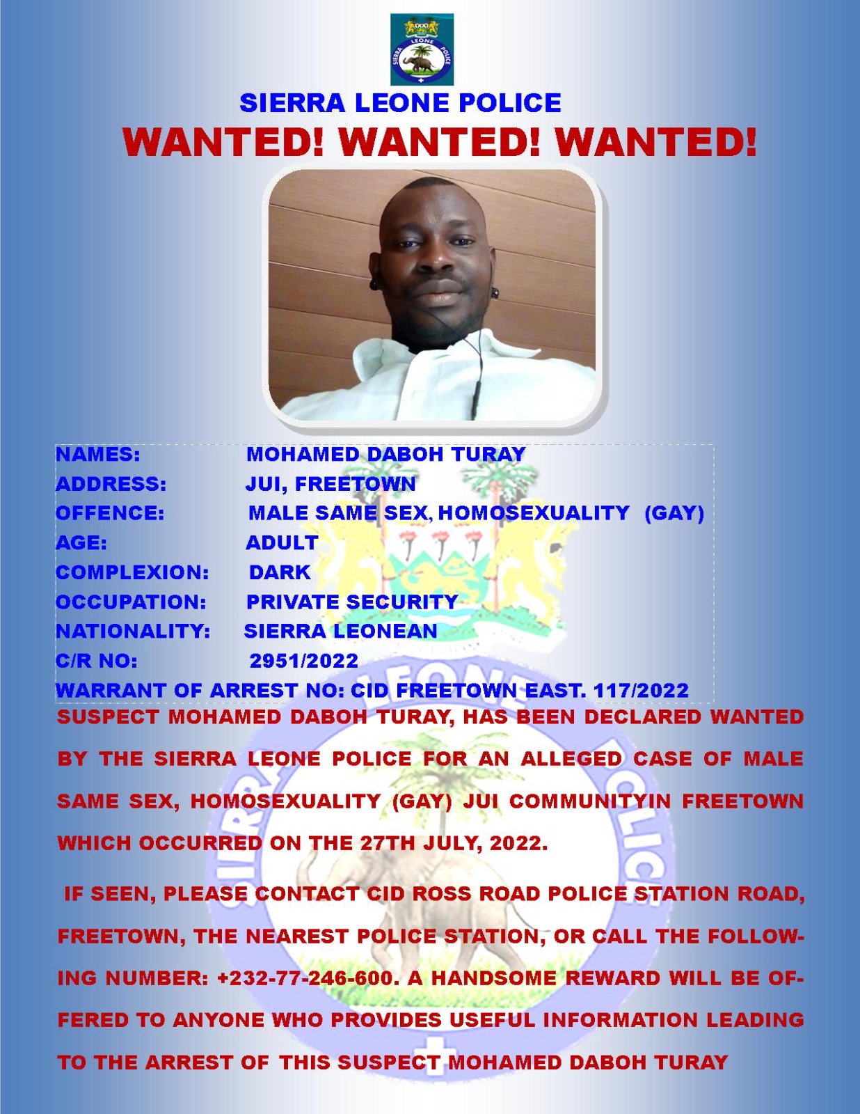 Wanted: WANTED NOTICE 02