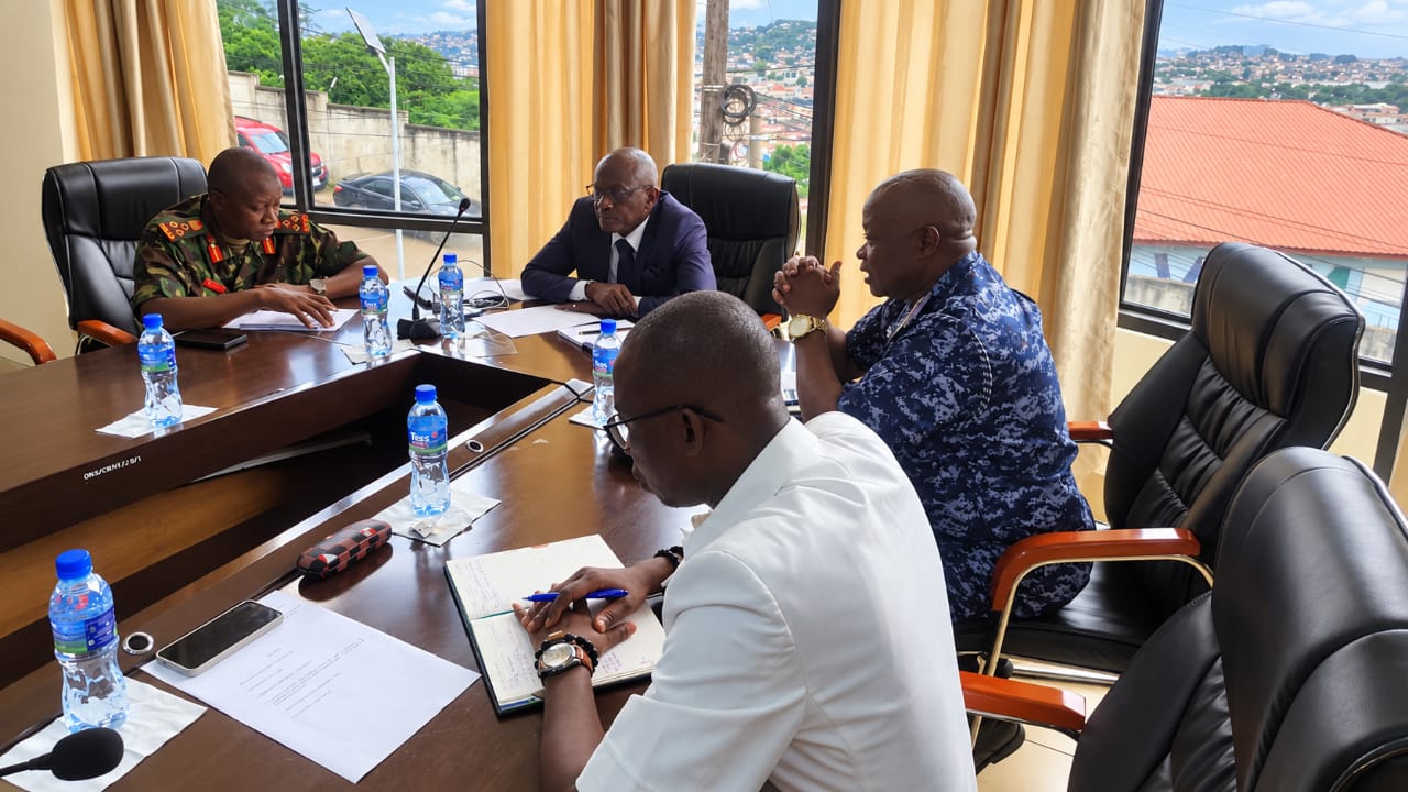 The National Security Coordinator (NS Coord) Summons a Meeting, Banning all Community and School Football Leagues across the Western Area.
