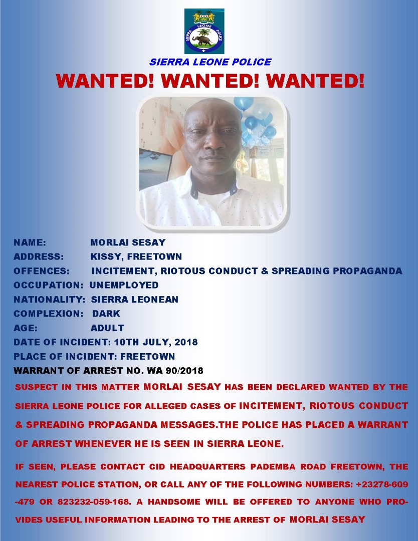 Wanted: WANTED NOTICE 03